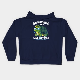 Laziness is the Key Kids Hoodie